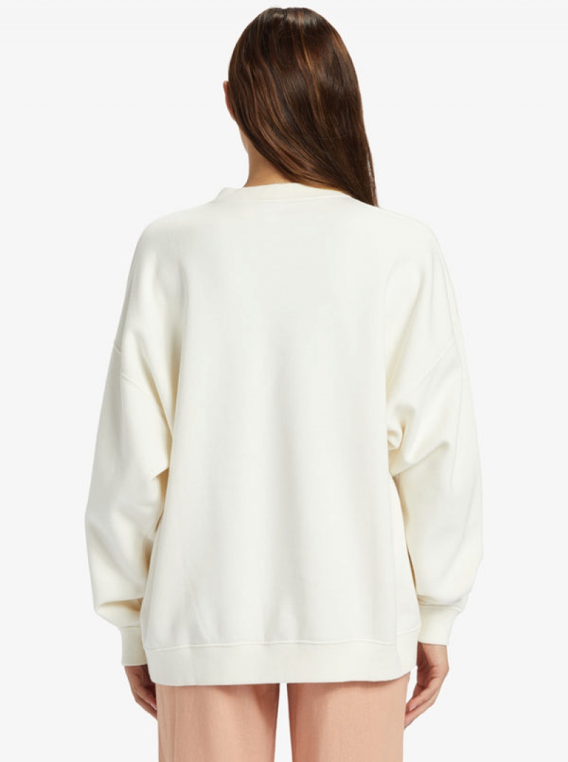 Roxy Lineup Oversized Crew Neck Kapucnis Pulóver | 5607934-RB