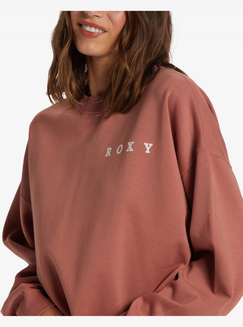 Roxy Lineup Oversized Crew Neck Nappali Ruha | 5279138-VW