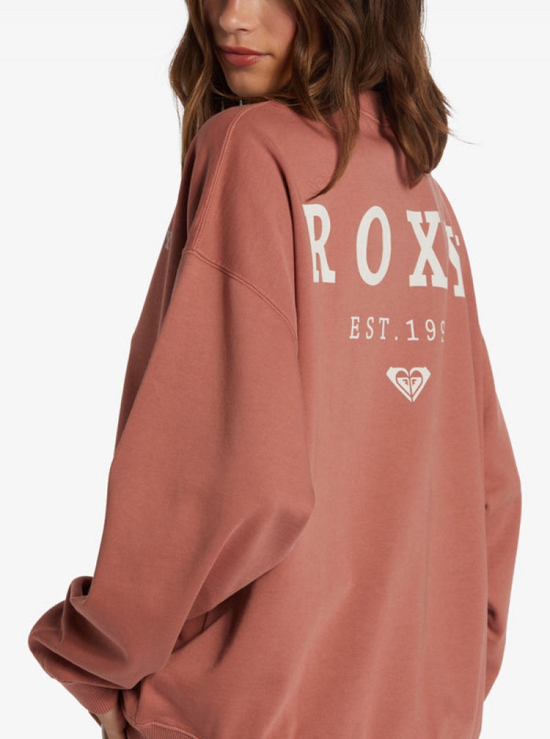 Roxy Lineup Oversized Crew Neck Nappali Ruha | 5279138-VW