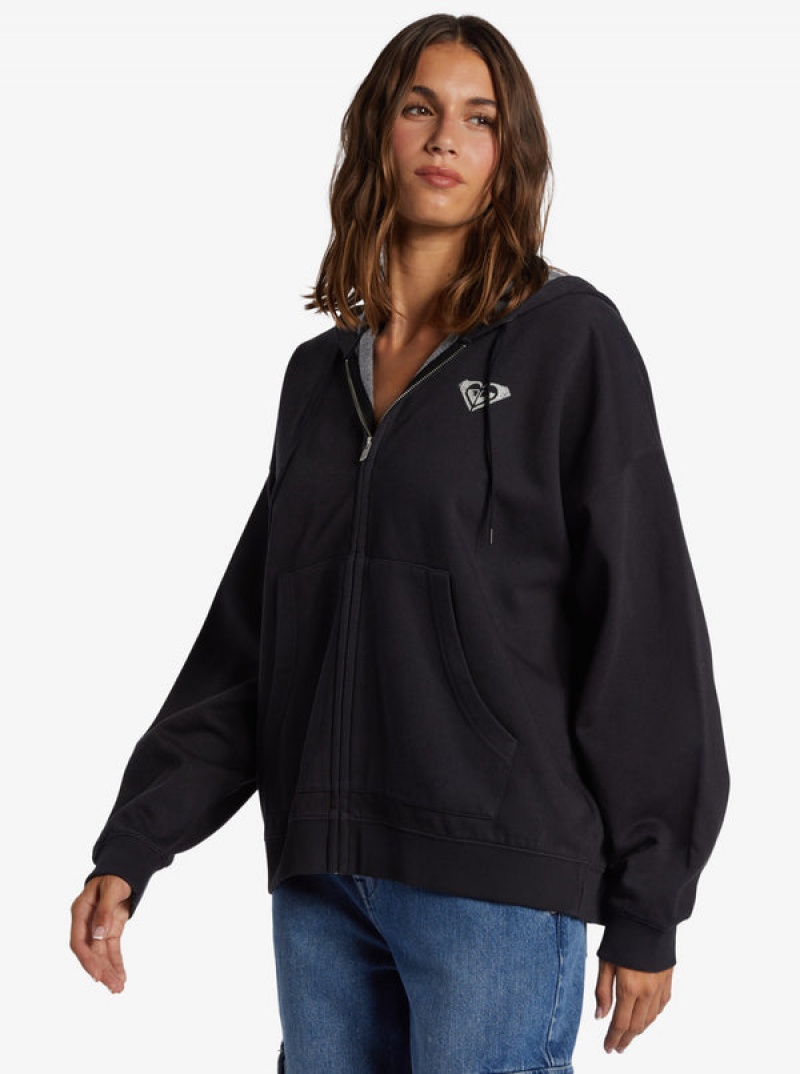 Roxy Lineup Oversized Zip-Up Nappali Ruha | 2435068-CY