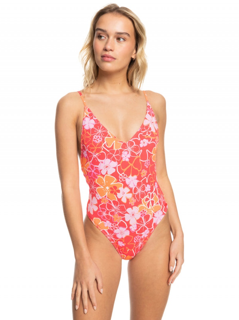 Roxy Meadow Flowers One-Piece Fürdőruha | 6049728-XR