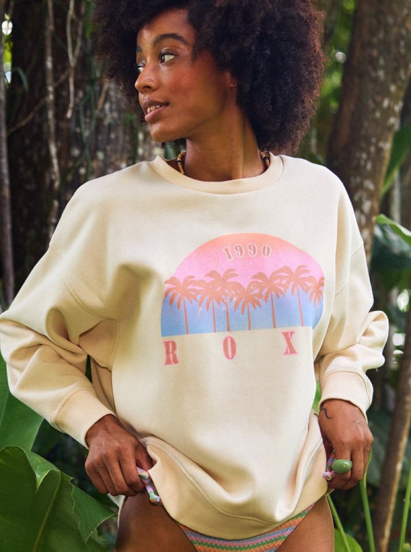 Roxy Morning Hike Crew Neck Kapucnis Pulóver | 4632950-OY