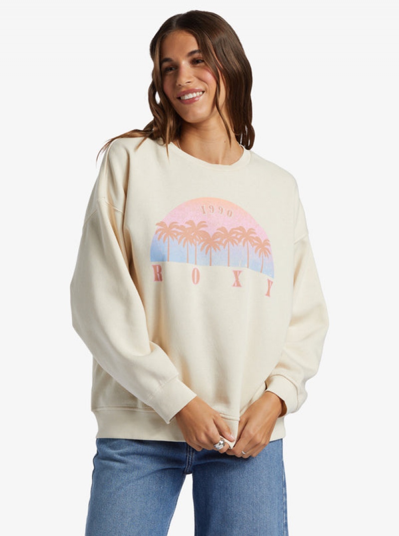 Roxy Morning Hike Crew Neck Kapucnis Pulóver | 4632950-OY