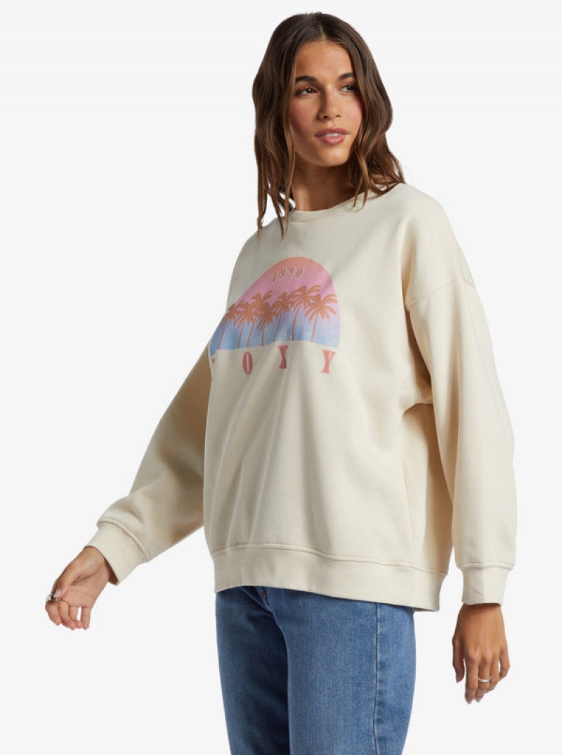 Roxy Morning Hike Crew Neck Kapucnis Pulóver | 4632950-OY