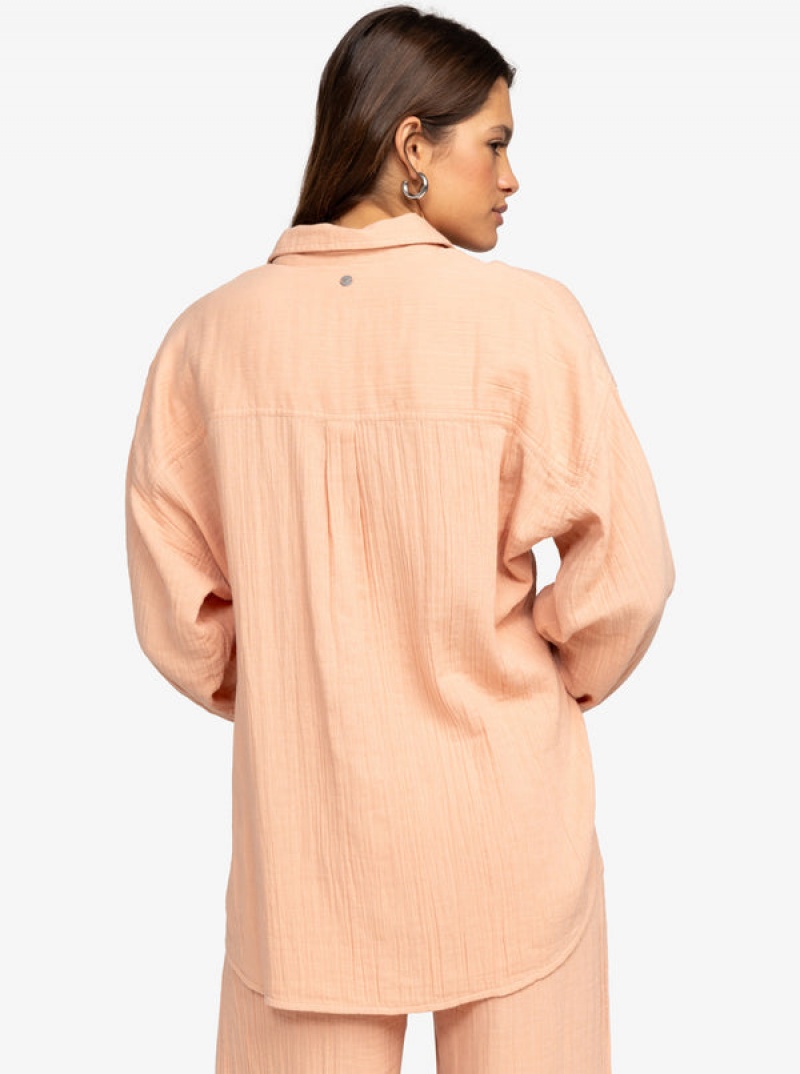 Roxy Morning Time Long Sleeve Felsők | 2836510-PG