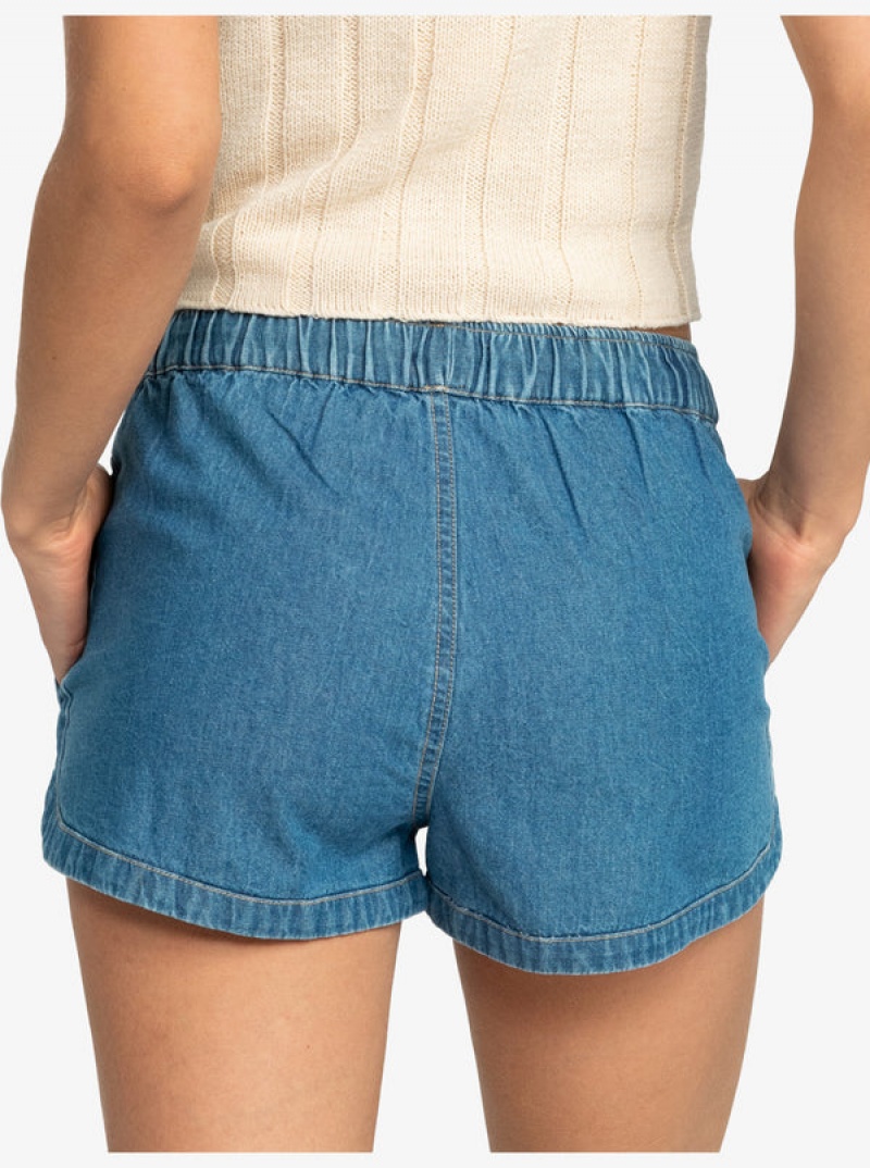 Roxy New Impossible Denim Rövidnadrág | 4312870-QX