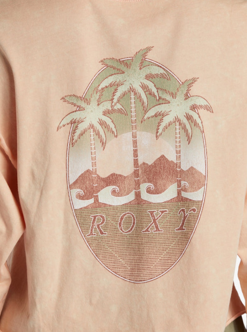 Roxy Palm Arcana Cropped Oversized Long Sleeve Nappali Ruha | 5210836-NS