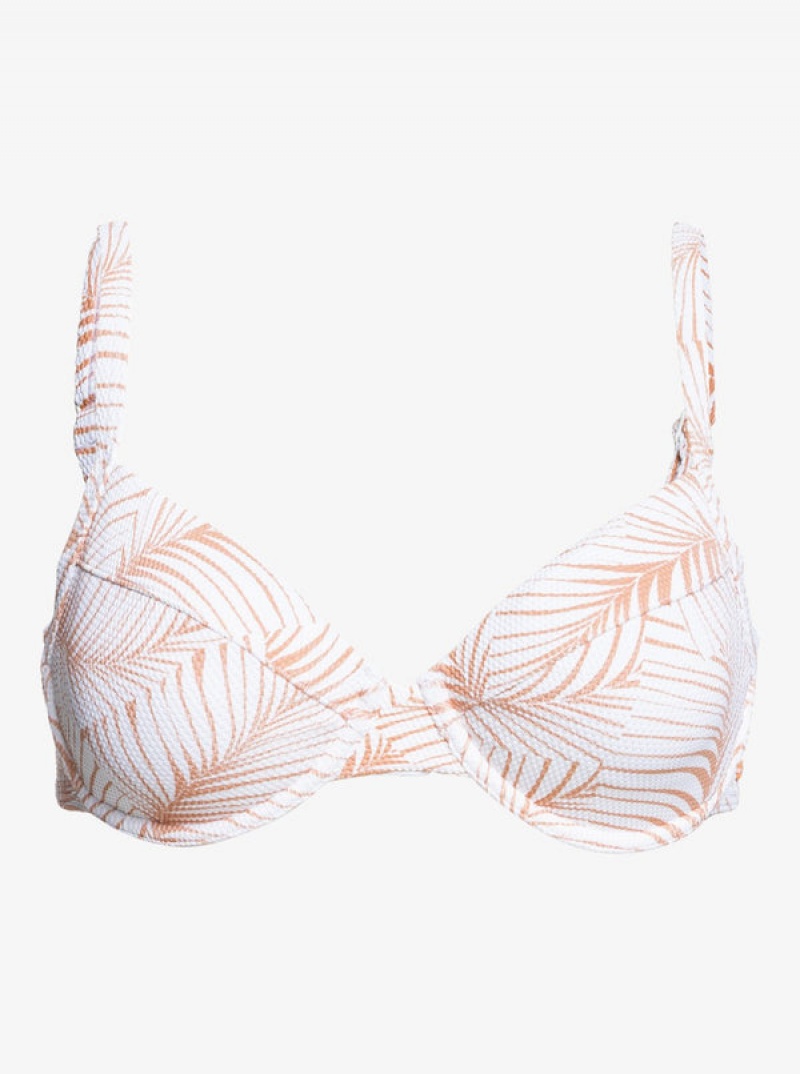 Roxy Palm Tree Dreams Underwired D-Cup Bikini Felsők | 7239451-FI