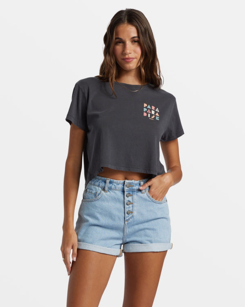 Roxy Para Paradise Cropped Póló | 5298436-LB