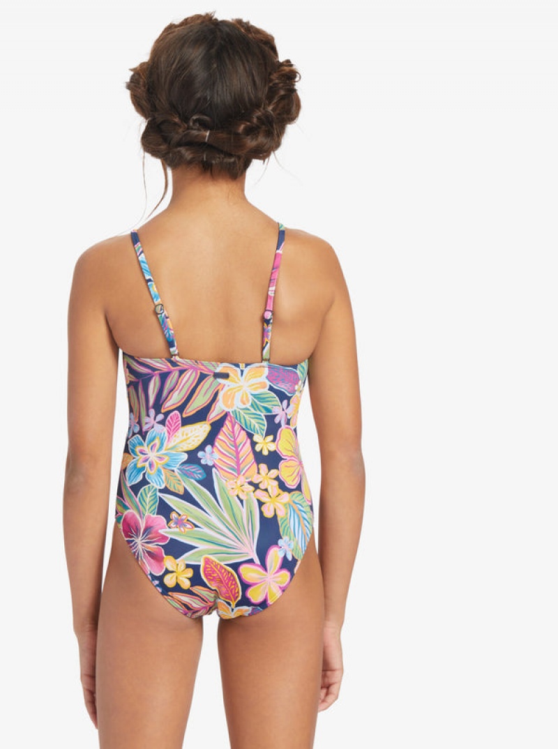 Roxy Paradise Trip One-Piece Fürdőruha Lány | 8610254-FC