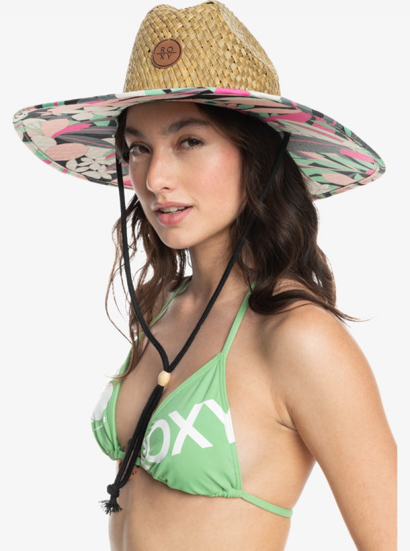 Roxy Pina To My Colada Printed Sun Kalap | 4369072-RO