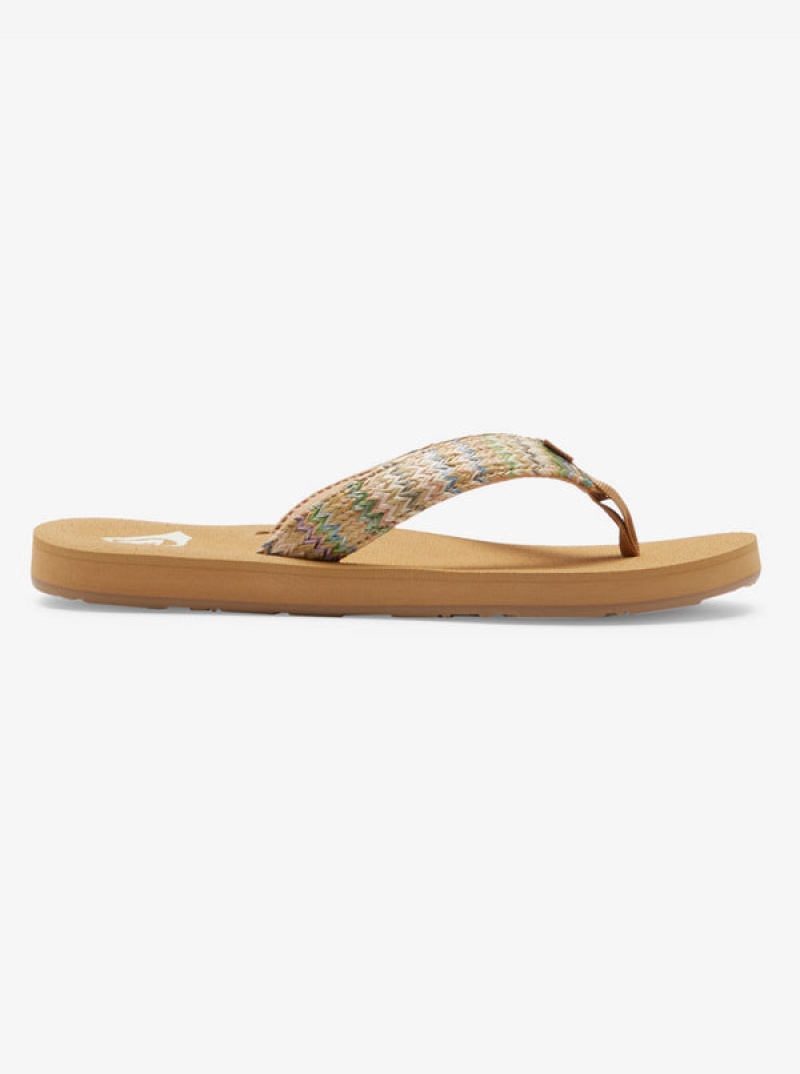 Roxy Porto Raffia II Szandál | 7924681-SR