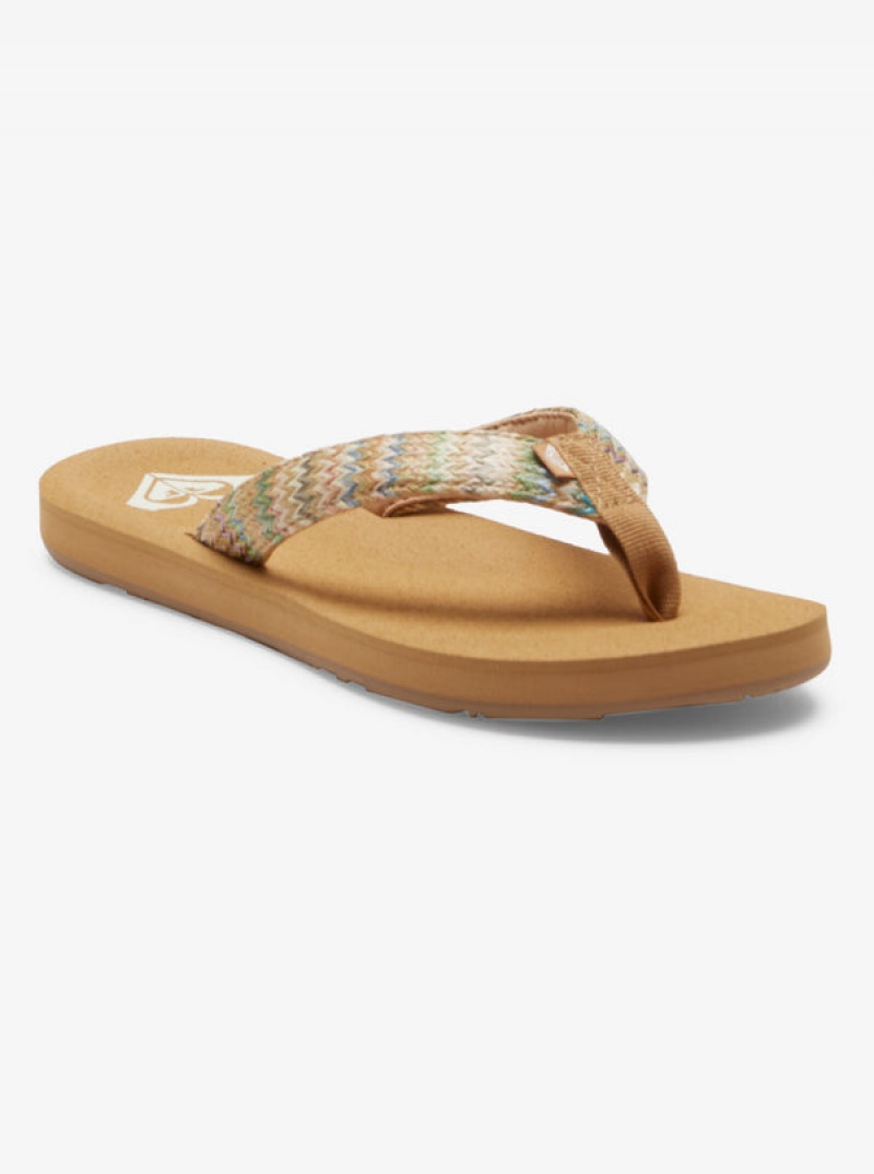 Roxy Porto Raffia II Szandál | 7924681-SR