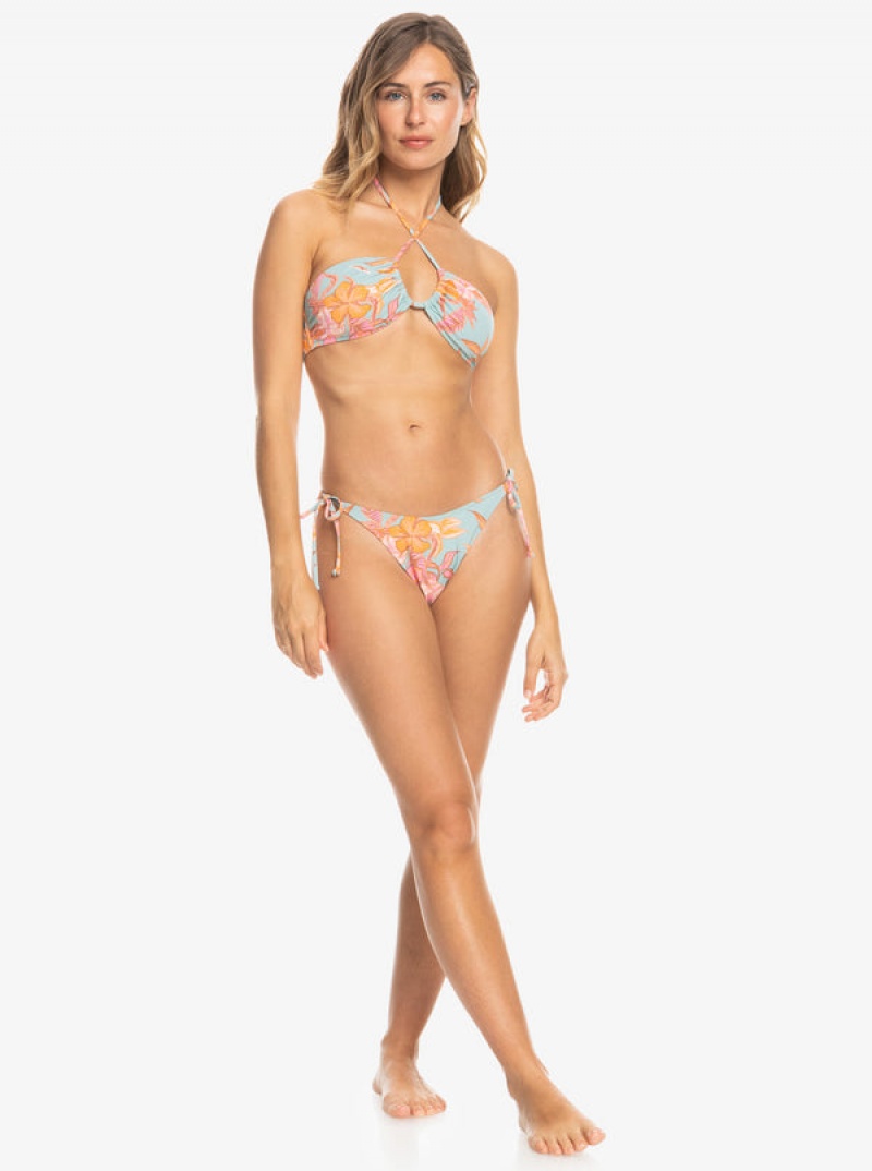 Roxy Printed Beach Classics Cheeky Bikini Alsó | 6480792-OF