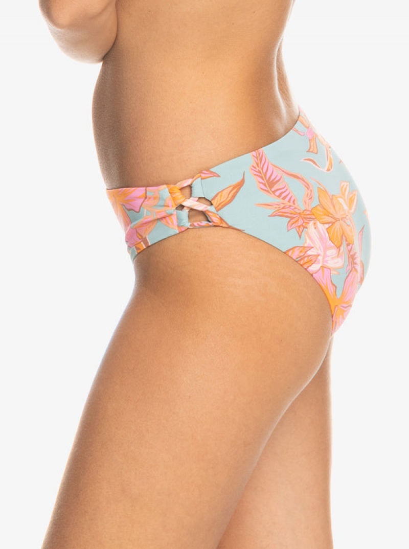 Roxy Printed Beach Classics Hipster Bikini Alsó | 5783296-ZC