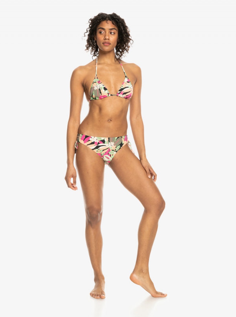 Roxy Printed Beach Classics Hipster Side-Tie Bikini Alsó | 2980316-WL