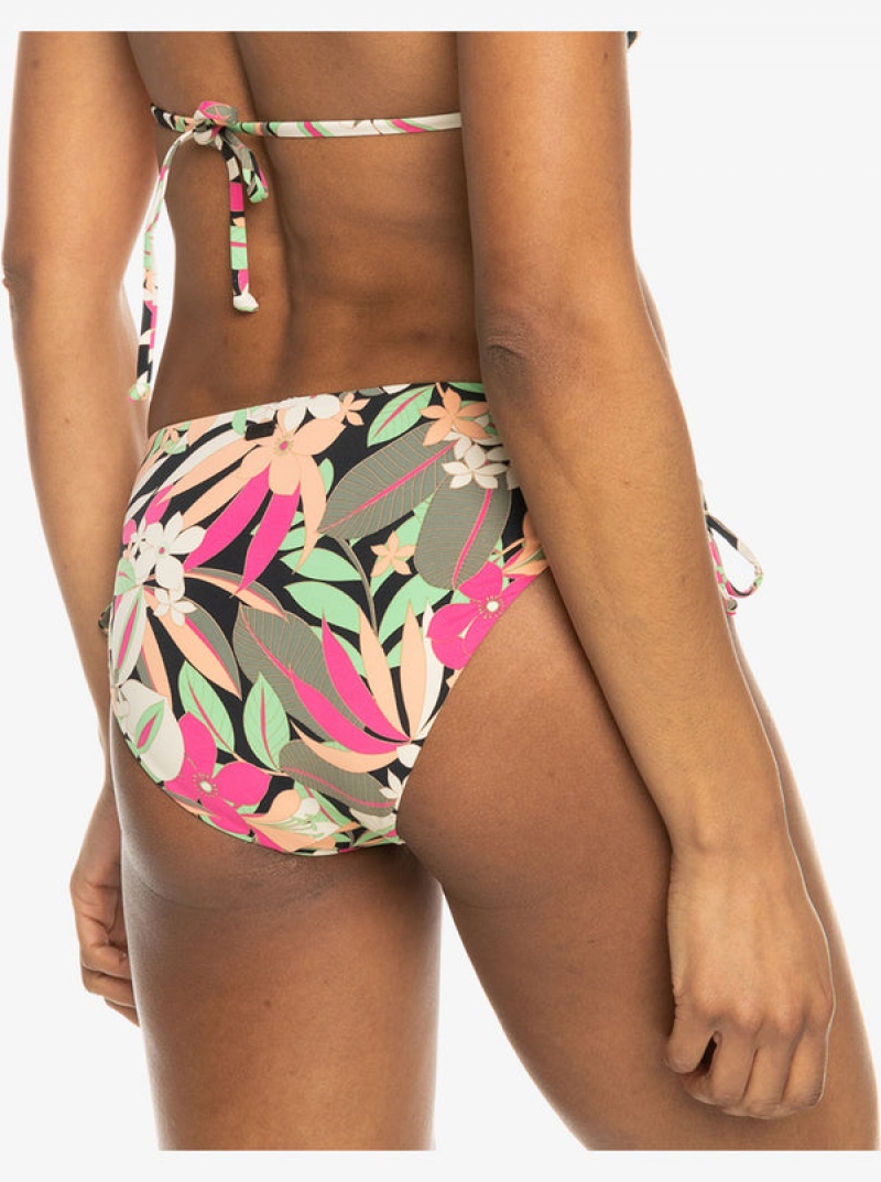 Roxy Printed Beach Classics Hipster Side-Tie Bikini Alsó | 2980316-WL