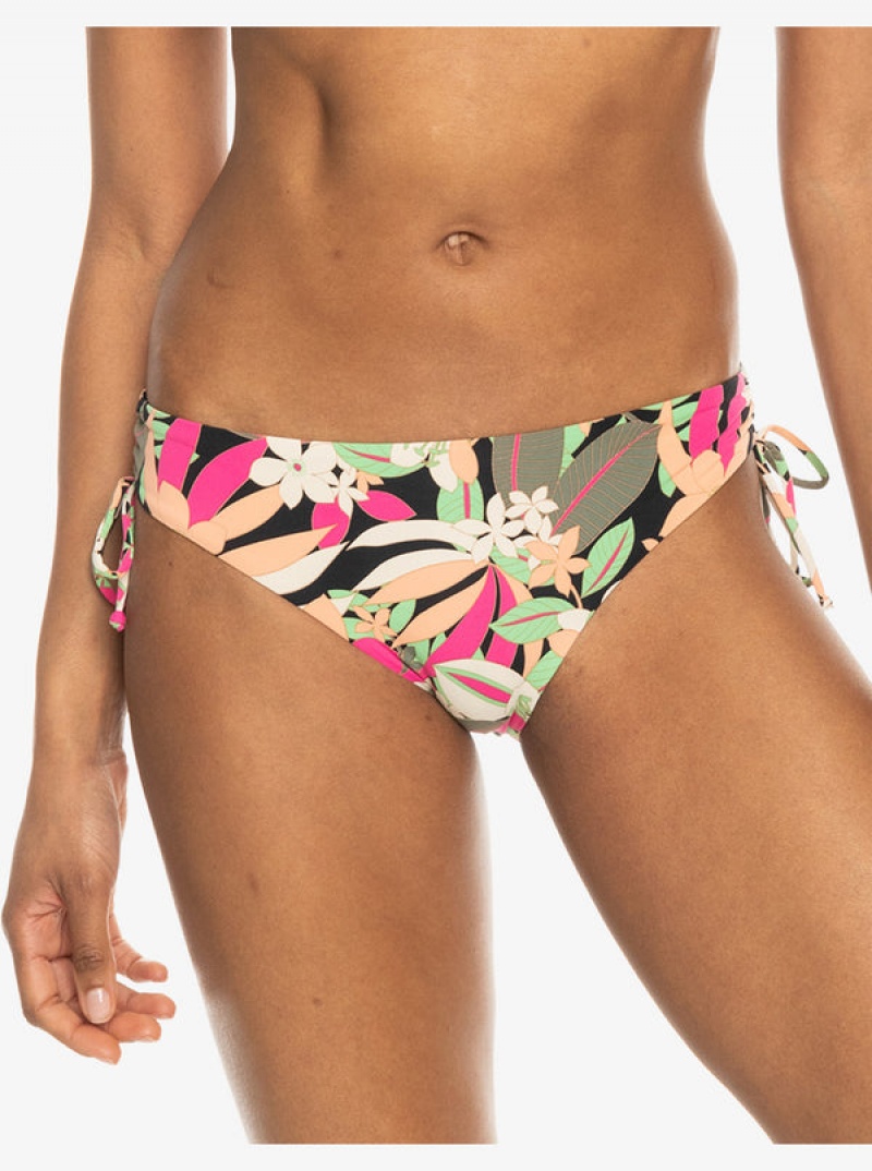 Roxy Printed Beach Classics Hipster Side-Tie Bikini Alsó | 2980316-WL