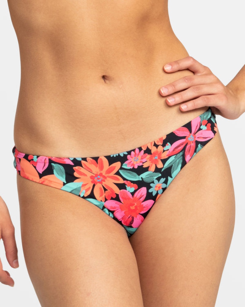 Roxy Printed Beach Classics Tanga Bikini Alsó | 9108763-OS