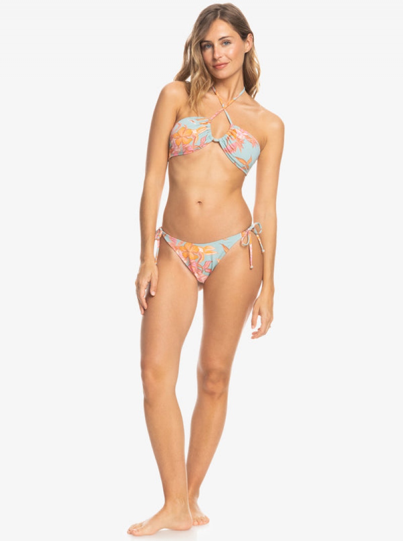 Roxy Printed Beach Classics Triangle Bikini Felsők | 6580917-IP