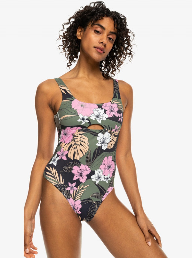 Roxy Pro The Double Line One-Piece Fürdőruha | 0163957-FG