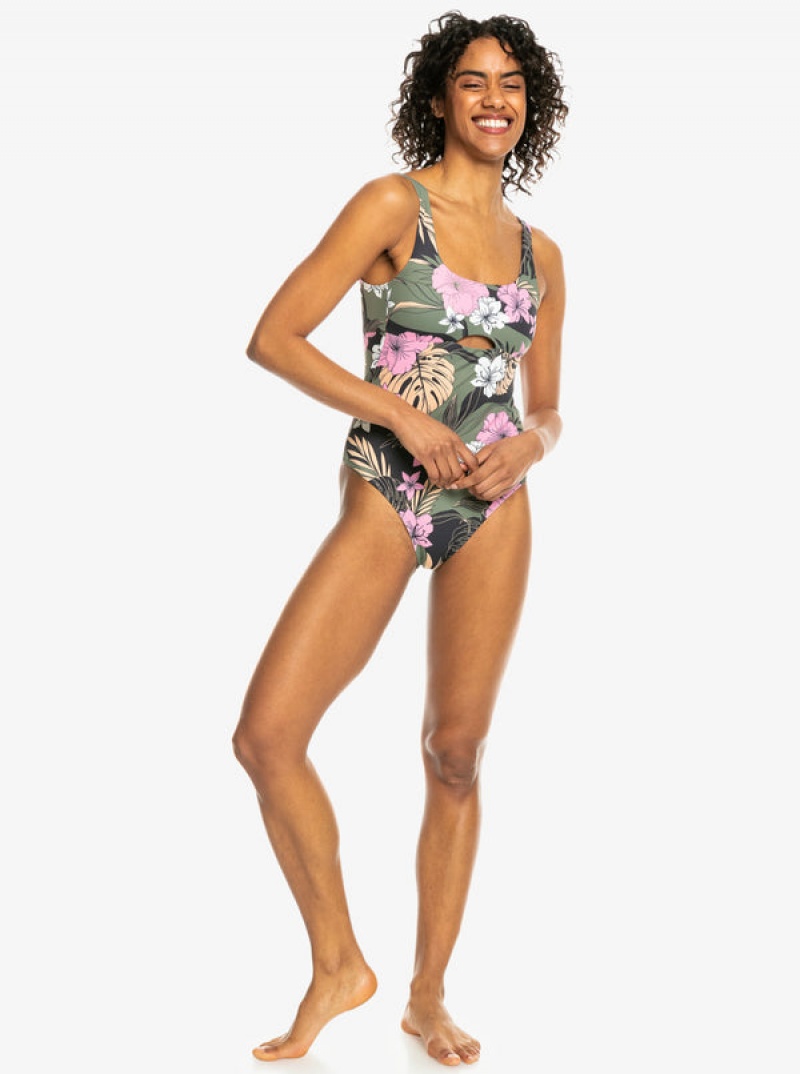 Roxy Pro The Double Line One-Piece Fürdőruha | 0163957-FG