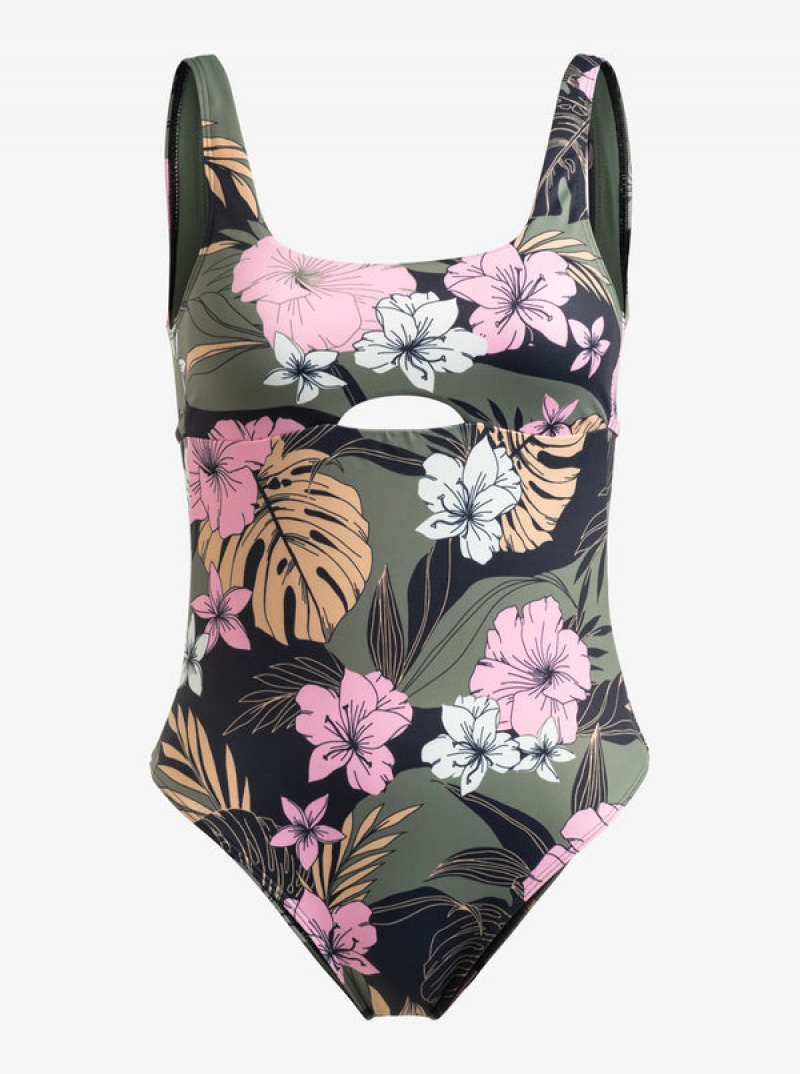 Roxy Pro The Double Line One-Piece Fürdőruha | 0163957-FG