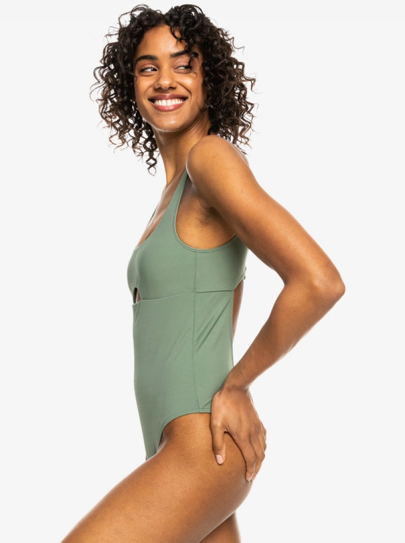 Roxy Pro The Double Line One-Piece Fürdőruha | 6942357-TQ