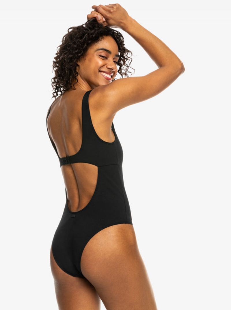 Roxy Pro The Double Line One-Piece Fürdőruha | 0463987-GE