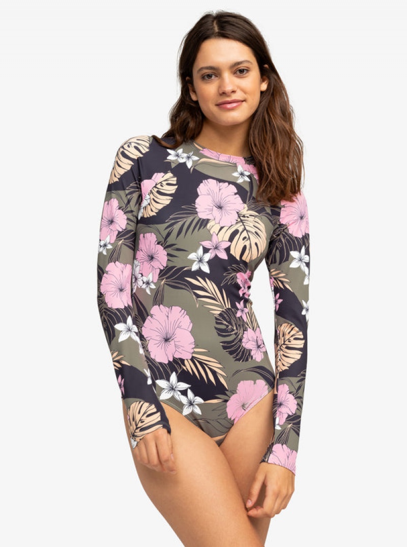 Roxy Pro The Overhead Long-Sleeve Fürdőruha | 0164359-DC