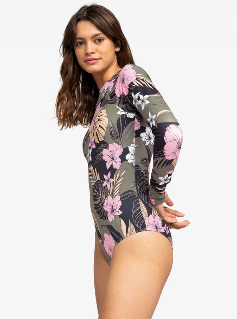 Roxy Pro The Overhead Long-Sleeve Fürdőruha | 0164359-DC