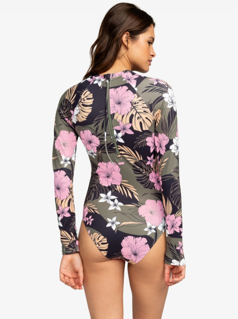 Roxy Pro The Overhead Long-Sleeve Fürdőruha | 0164359-DC