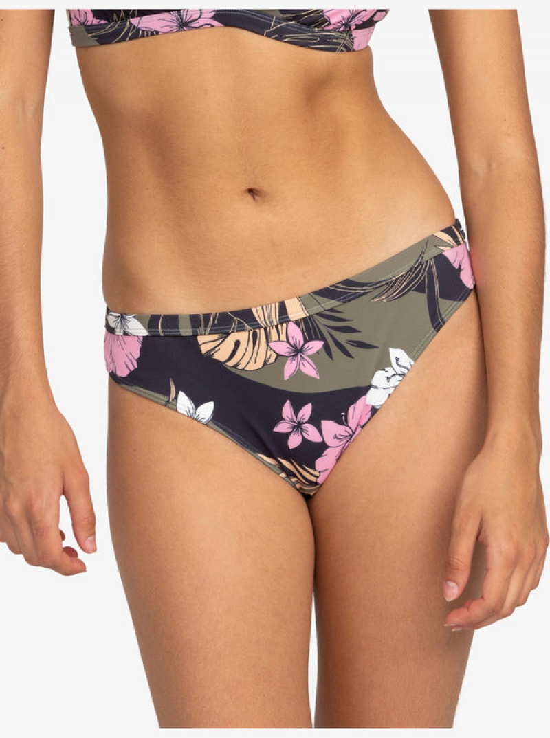 Roxy Pro The Snap Turn Cheeky Bikini Alsó | 0875491-ZC