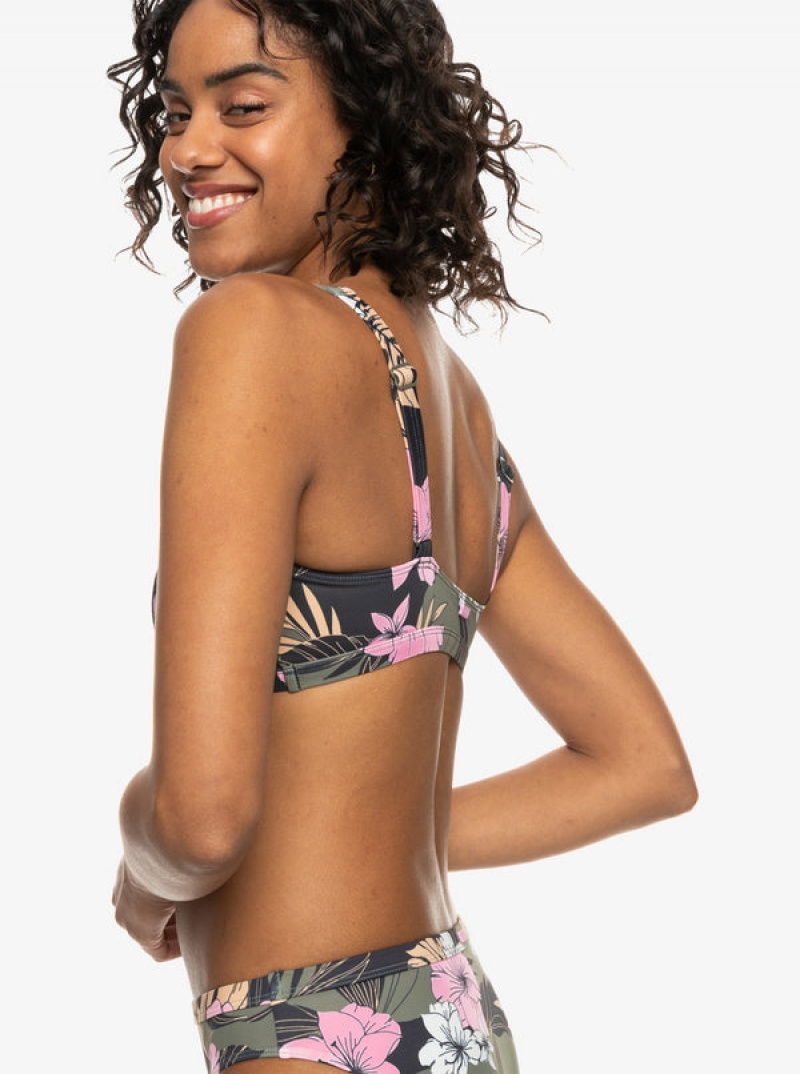 Roxy Pro The Tilt Shift Bra Bikini Felsők | 6175324-KE