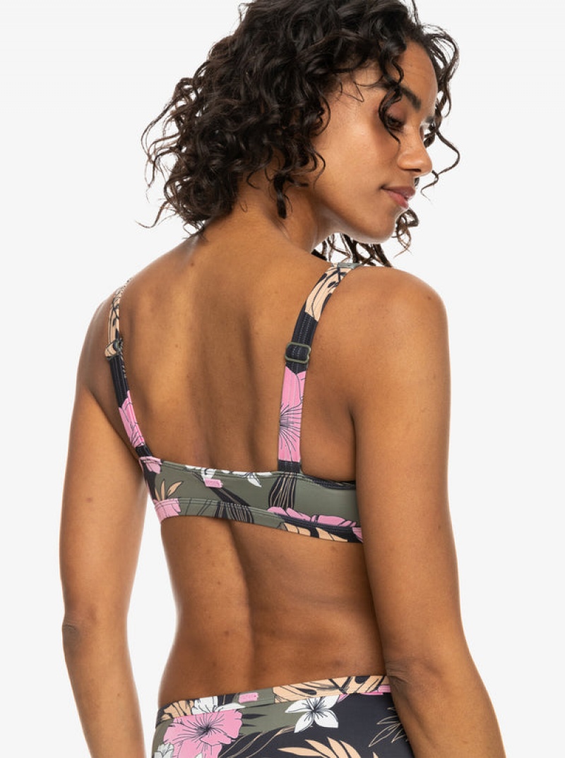 Roxy Pro The Tilt Shift Bra Bikini Felsők | 6175324-KE