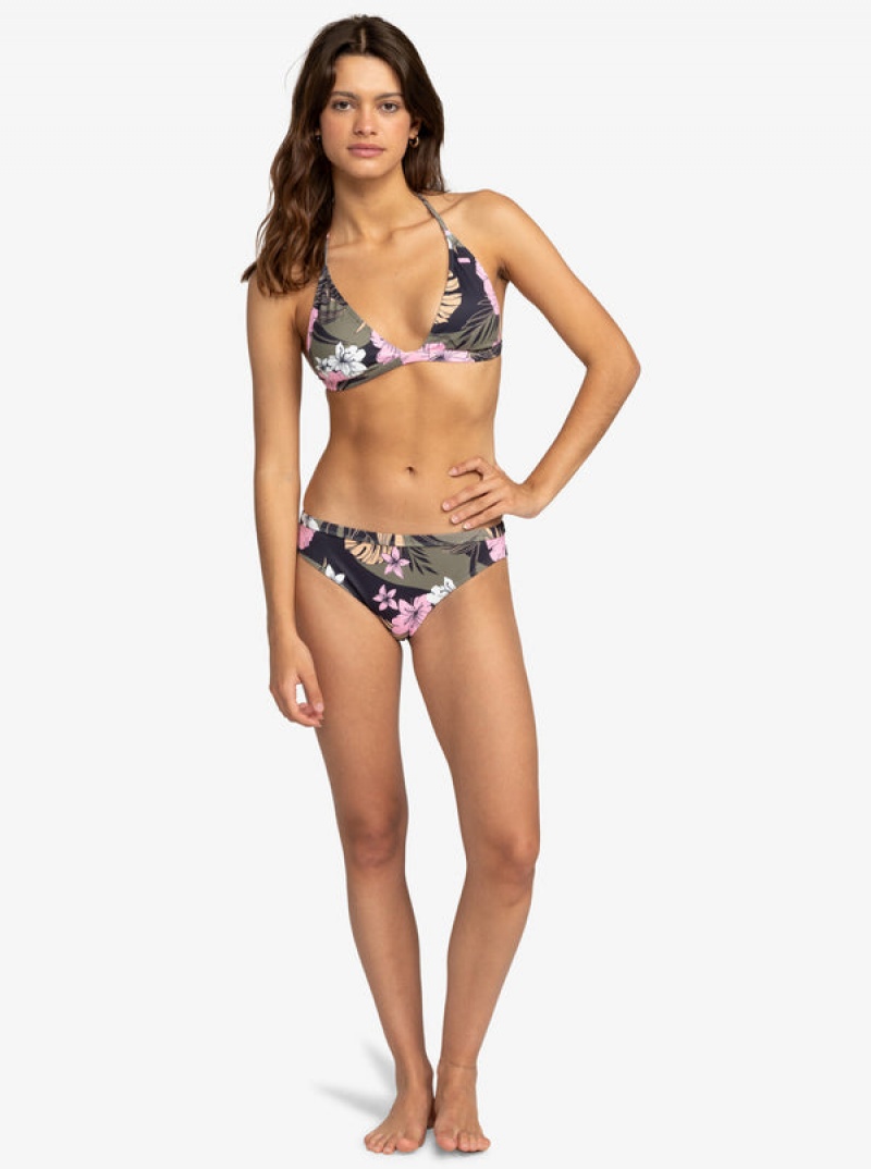 Roxy Pro The True Air Tiki Triangle Bikini Felsők | 6178293-HX