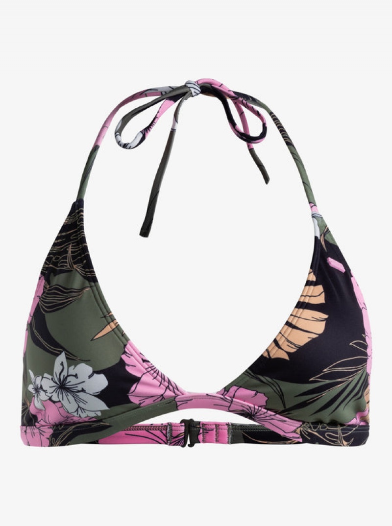 Roxy Pro The True Air Tiki Triangle Bikini Felsők | 6178293-HX