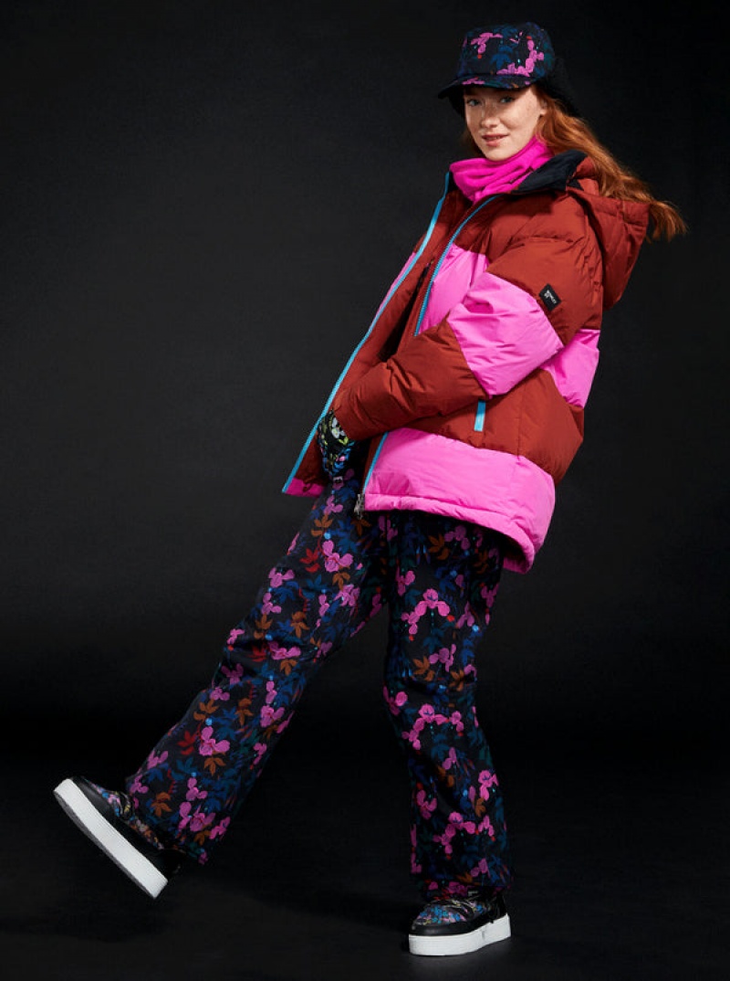 Roxy ROWLEY Block Puffer Technical Snowboardkabát | 7486192-EK