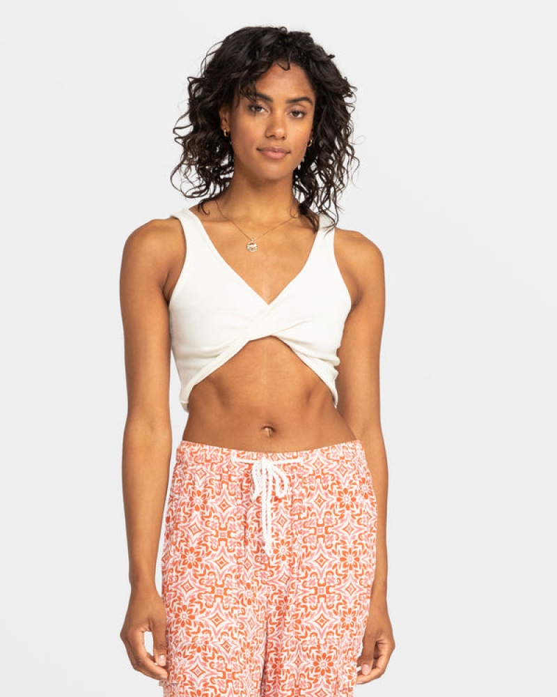 Roxy Riviera Cropped Ujjatlan Póló | 3265079-GT