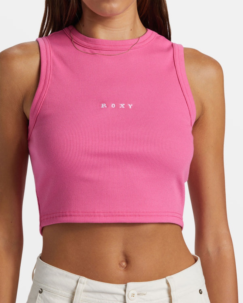 Roxy Roxify Fitted Bordázott Ujjatlan Póló | 2164908-ZG