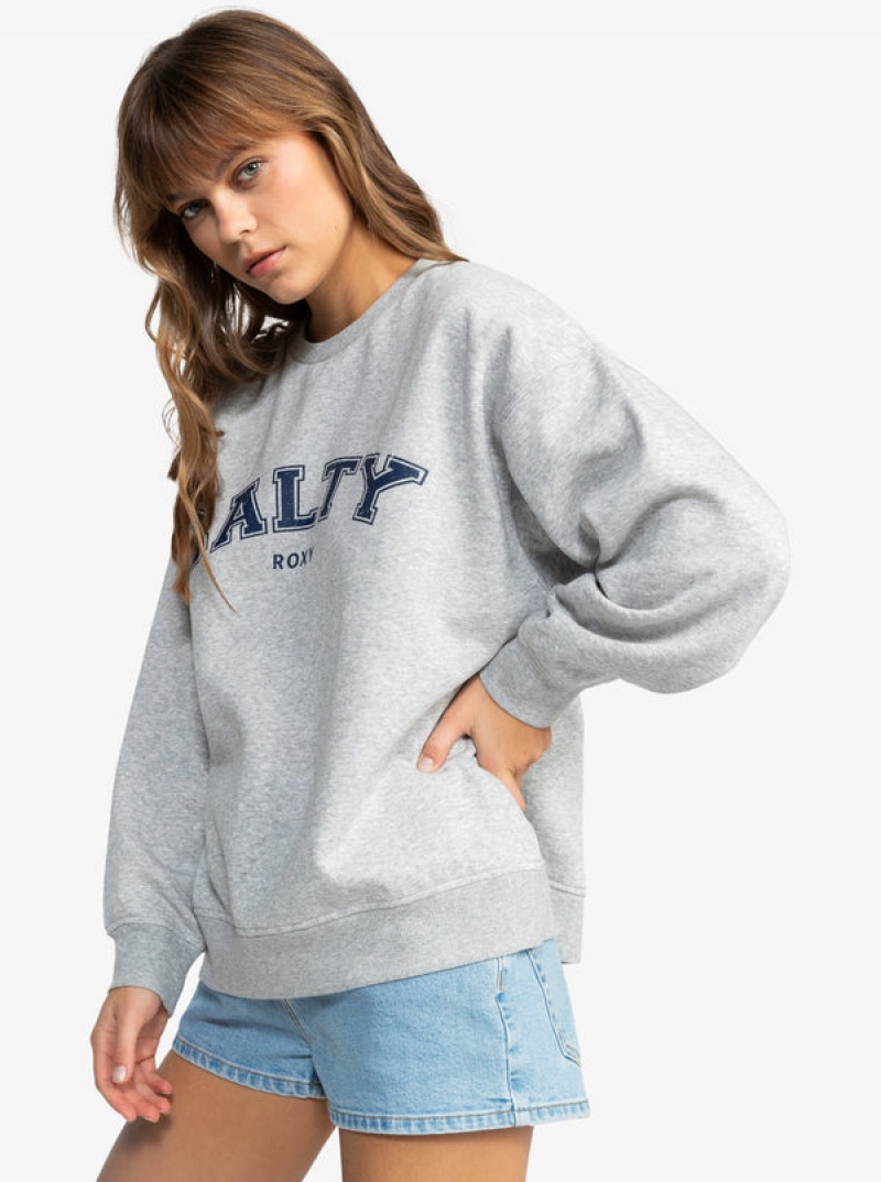 Roxy Salty Morning Hike Crew Neck Kapucnis Pulóver | 9132867-RA