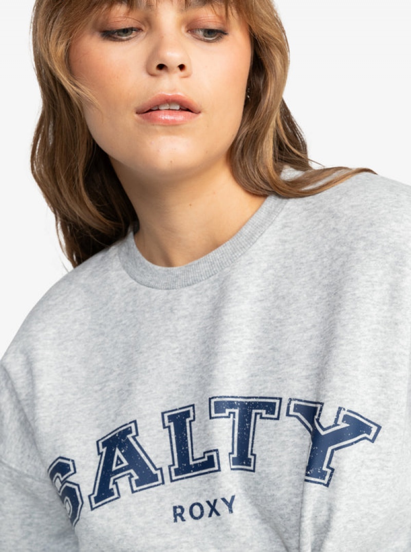 Roxy Salty Morning Hike Crew Neck Kapucnis Pulóver | 9132867-RA