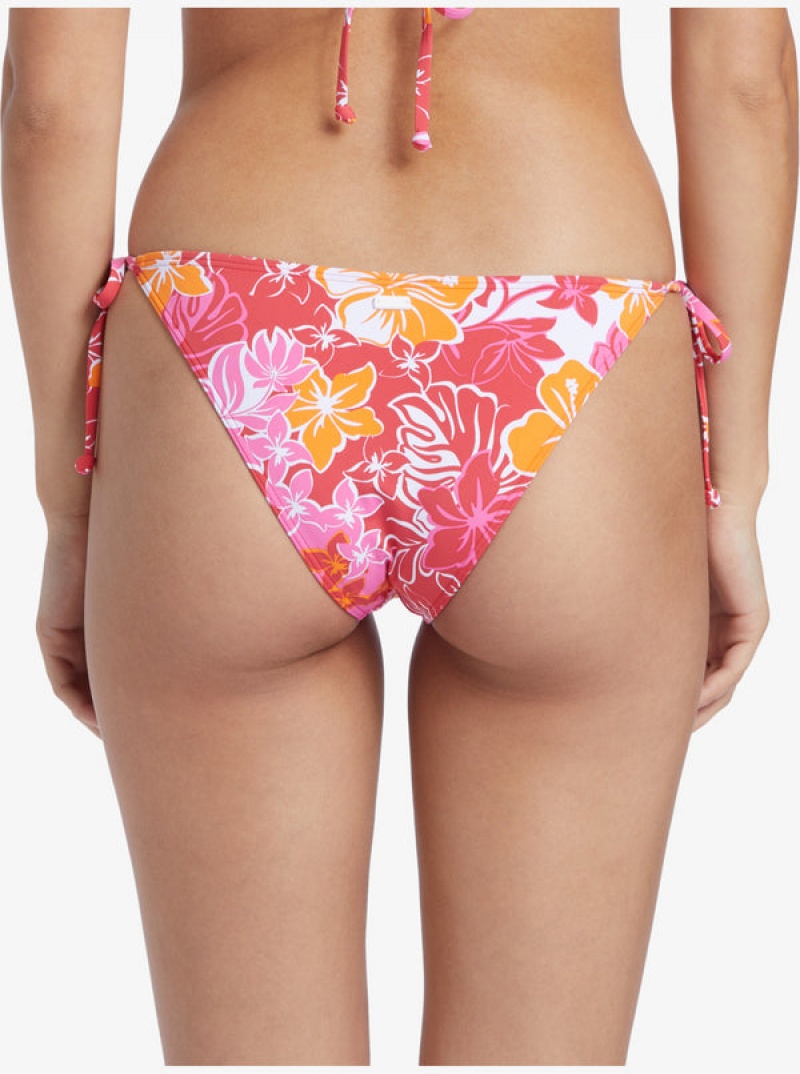 Roxy Sea Spray Tie Side Bikini Alsó | 8957132-TQ