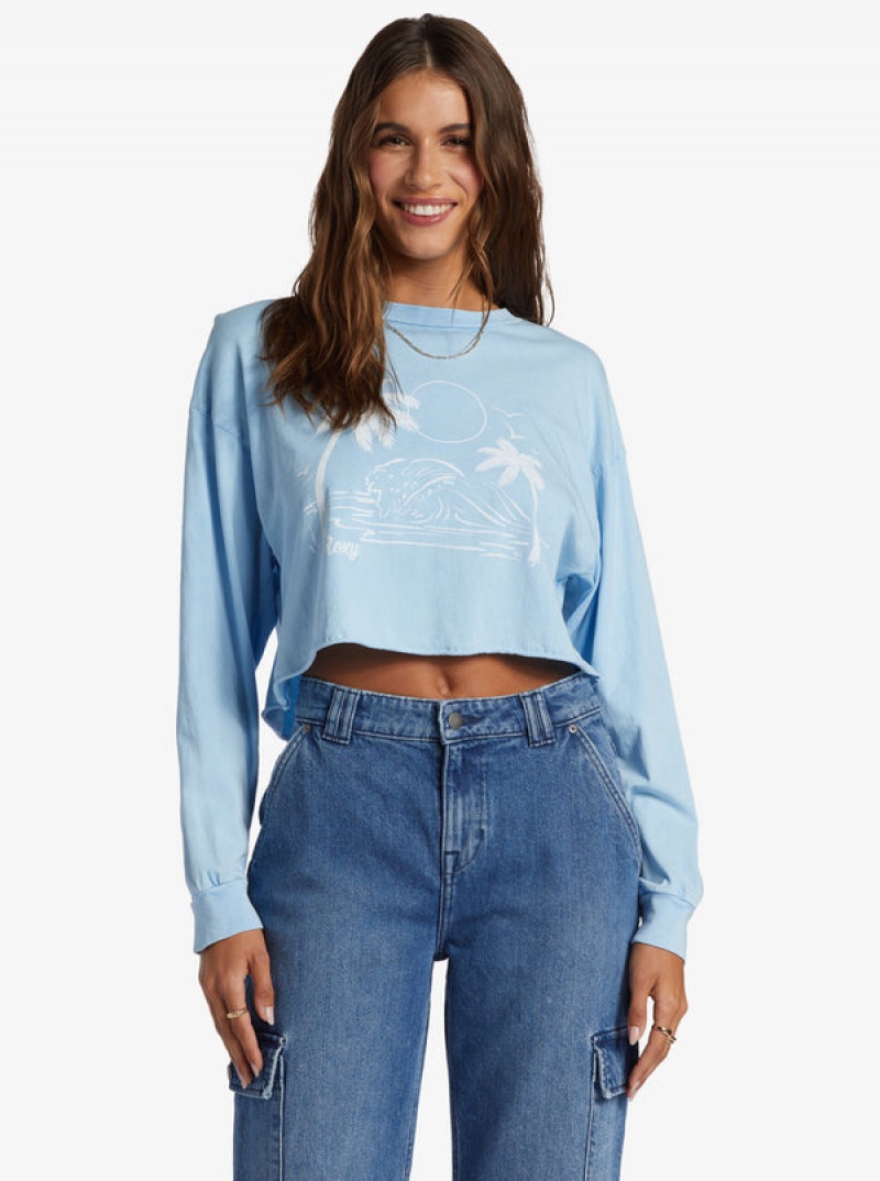 Roxy Simple Surf Oversized Long Sleeve Póló | 9854602-VY