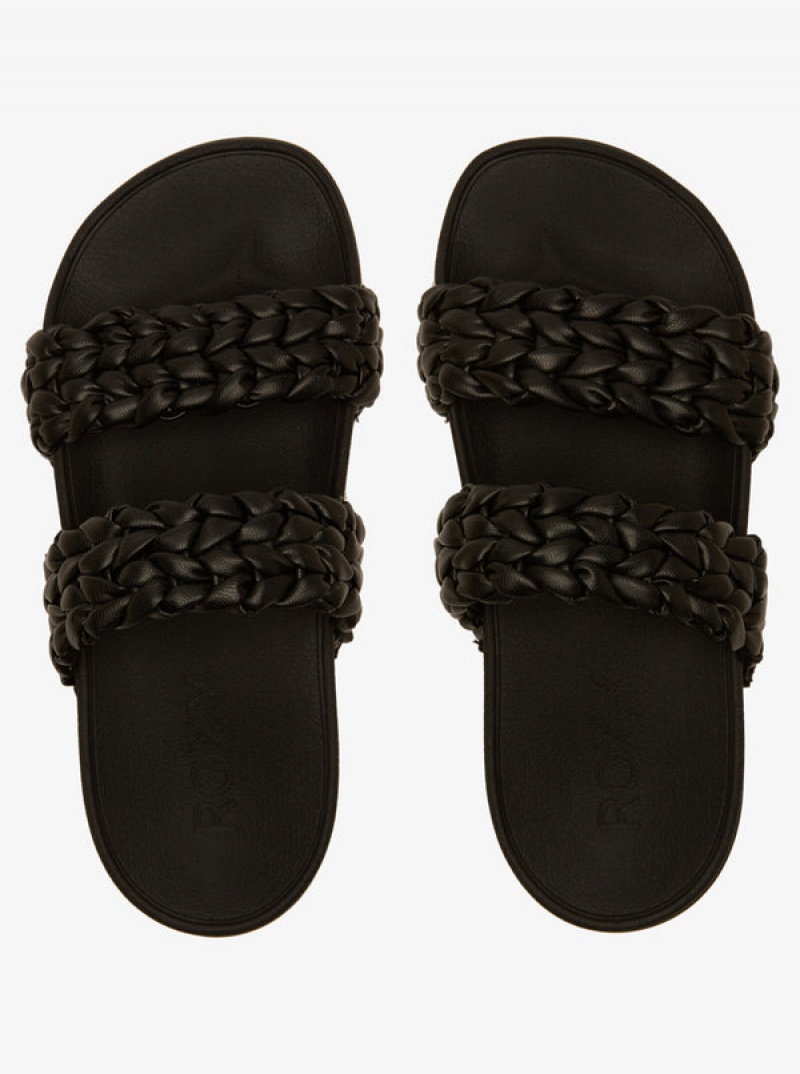 Roxy Slippy Braided II Szandál | 2570894-YF