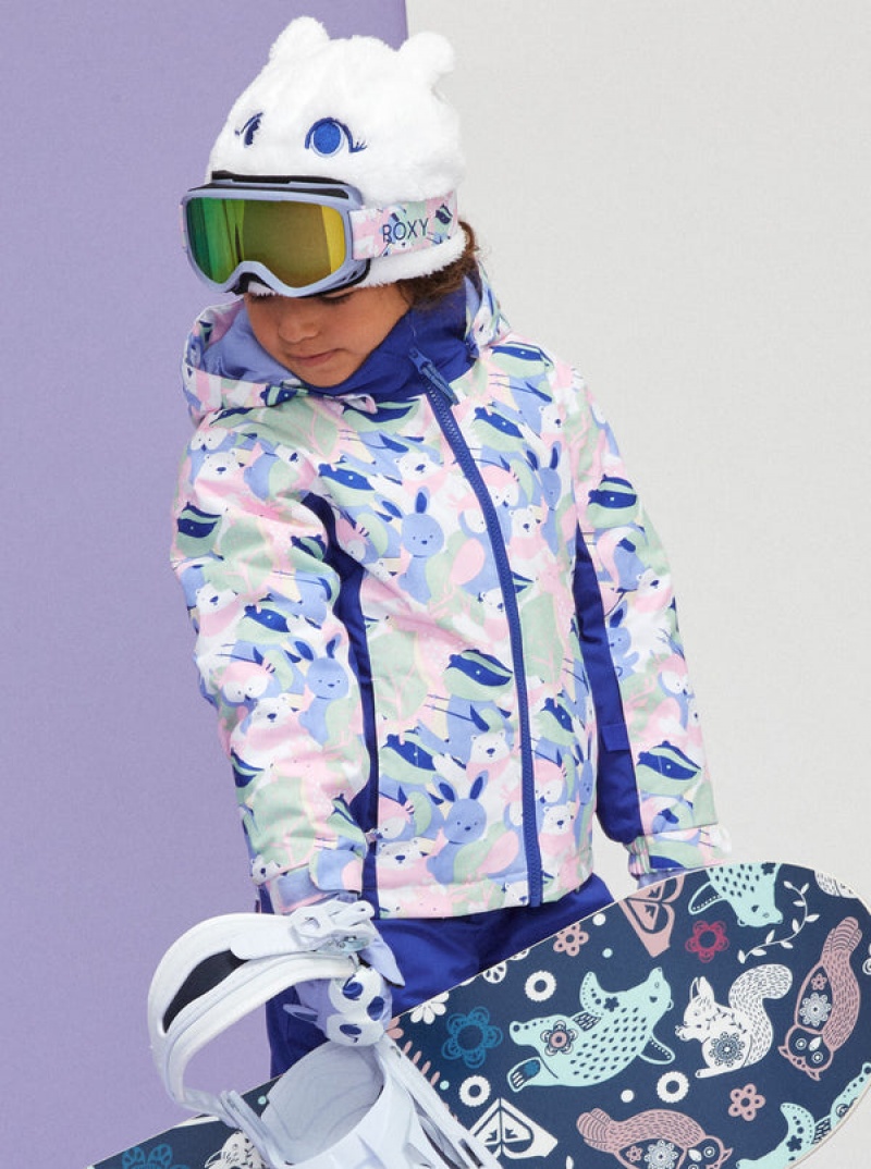 Roxy Snowy Tale Technical Snowboardkabát Lány | 6702548-SV