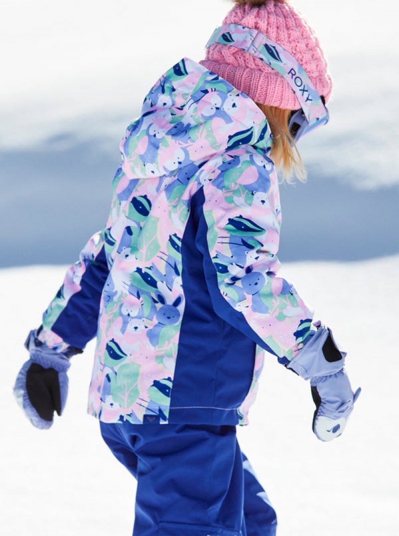 Roxy Snowy Tale Technical Snowboardkabát Lány | 6702548-SV