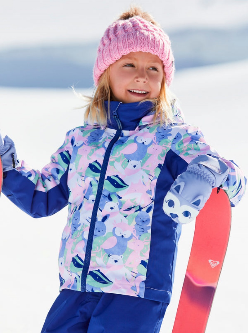 Roxy Snowy Tale Technical Snowboardkabát Lány | 6702548-SV