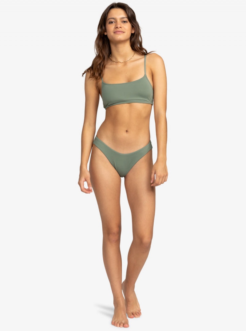 Roxy Solid Beach Classics Bralette Bikini Felsők | 2061348-FX