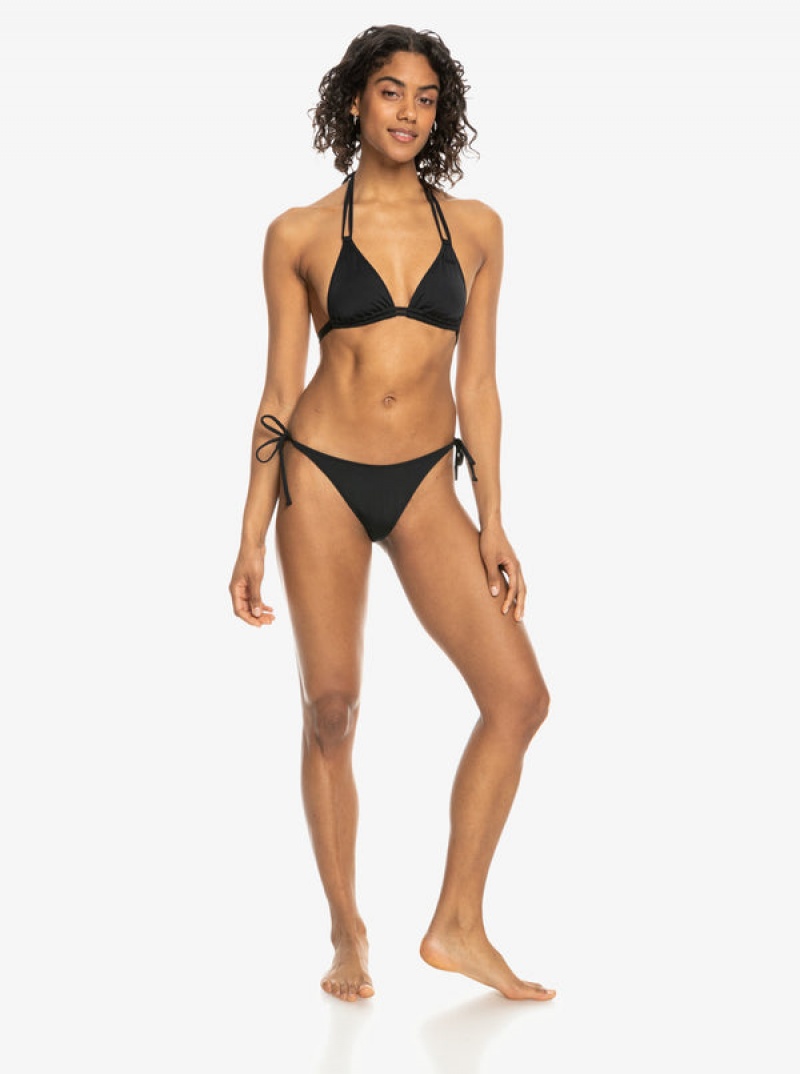 Roxy Solid Beach Classics Mini Tikitri Bikini Felsők | 7321890-SW